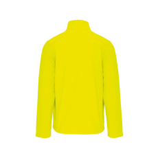KARIBAN Férfi 3 rétegű softshell dzseki, Kariban KA401, Fluorescent Yellow-3XL