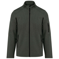 KARIBAN Férfi 3 rétegű softshell dzseki, Kariban KA401, Marl Green-M