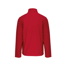 KARIBAN Férfi 3 rétegű softshell dzseki, Kariban KA401, Red-2XL férfi kabát, dzseki