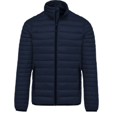 KARIBAN Férfi bélelt meleg és ultrakönnyű kabát , Kariban KA6120, Navy-4XL