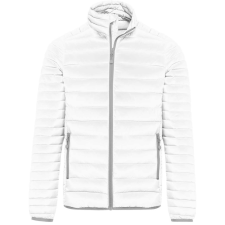 KARIBAN Férfi bélelt meleg és ultrakönnyű kabát , Kariban KA6120, White-2XL férfi kabát, dzseki