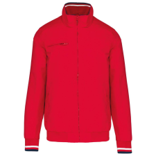 KARIBAN férfi dzseki, hálós béléssel KA609, Red/White/Navy-XL férfi kabát, dzseki