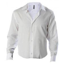 KARIBAN Férfi ing Kariban KA522 Men'S Fitted Long-Sleeved non-Iron Shirt -L, White