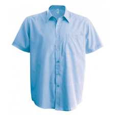 KARIBAN Férfi ing Kariban KA539 Men&#039;S Short-Sleeved non-Iron Shirt -2XL, Bright Sky férfi ing
