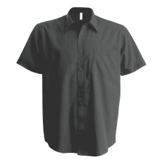 KARIBAN Férfi ing Kariban KA539 Men'S Short-Sleeved non-Iron Shirt -2XL, Zinc