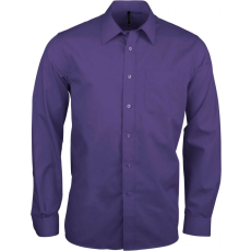 KARIBAN Férfi ing Kariban KA545 Jofrey > Long-Sleeved Shirt -2XL, Purple