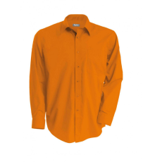 KARIBAN Férfi ing Kariban KA545 Jofrey > Long-Sleeved Shirt -4XL, Orange
