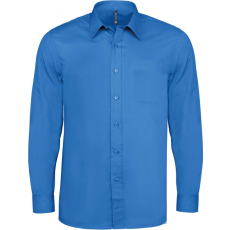 KARIBAN Férfi ing Kariban KA545 Jofrey > Long-Sleeved Shirt -L, Light Royal Blue