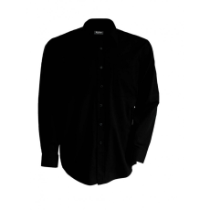 KARIBAN Férfi ing Kariban KA545 Jofrey > Long-Sleeved Shirt -M, Black