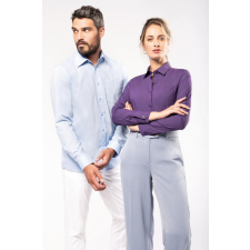 KARIBAN Férfi ing Kariban KA545 Jofrey > Long-Sleeved Shirt -M, Cobalt Blue férfi ing