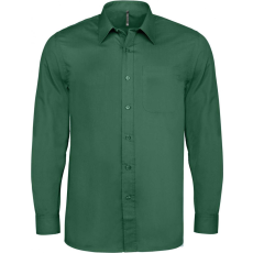 KARIBAN Férfi ing Kariban KA545 Jofrey > Long-Sleeved Shirt -M, Forest Green