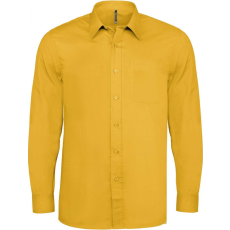 KARIBAN Férfi ing Kariban KA545 Jofrey > Long-Sleeved Shirt -XL, Yellow