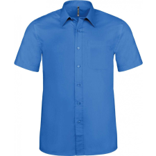 KARIBAN Férfi ing Kariban KA551 Ace - Short-Sleeved Shirt -4XL, Light Royal Blue férfi ing