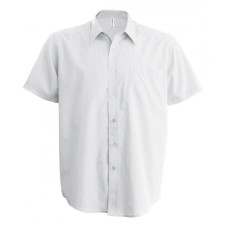KARIBAN Férfi ing Kariban KA551 Ace - Short-Sleeved Shirt -6XL, White férfi ing