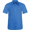 KARIBAN Férfi ing Kariban KA551 Ace - Short-Sleeved Shirt -L, Light Royal Blue