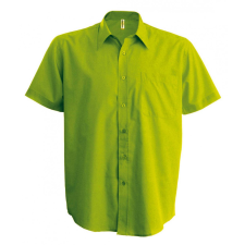 KARIBAN Férfi ing Kariban KA551 Ace - Short-Sleeved Shirt -M, Burnt Lime férfi ing
