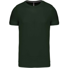 KARIBAN Férfi jersey rövid ujjú póló, Kariban KA356, Forest Green-3XL férfi póló