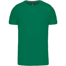 KARIBAN Férfi jersey rövid ujjú póló, Kariban KA356, Kelly Green-4XL