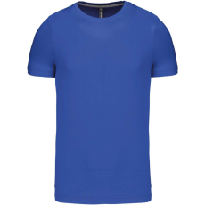KARIBAN Férfi jersey rövid ujjú póló, Kariban KA356, Light Royal Blue-M