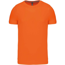 KARIBAN Férfi jersey rövid ujjú póló, Kariban KA356, Orange-4XL férfi póló