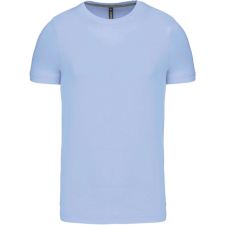 KARIBAN Férfi jersey rövid ujjú póló, Kariban KA356, Sky Blue-3XL férfi póló