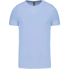 KARIBAN Férfi jersey rövid ujjú póló, Kariban KA356, Sky Blue-S férfi póló