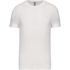 KARIBAN Férfi jersey rövid ujjú póló, Kariban KA356, White-S