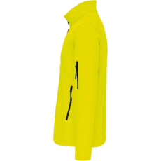 KARIBAN Férfi kabát Kariban KA401 Softshell Jacket -M, Fluorescent Yellow