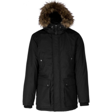 KARIBAN Férfi kabát Kariban KA621 Winter parka -M, Black férfi kabát, dzseki