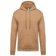 KARIBAN Férfi kapucnis pulóver, Kariban KA476, Camel-XS