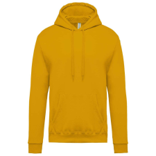 KARIBAN Férfi kapucnis pulóver, Kariban KA476, Dark Mustard-M férfi pulóver, kardigán