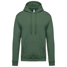 KARIBAN Férfi kapucnis pulóver, Kariban KA476, Earthy Green-XL férfi pulóver, kardigán