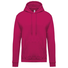 KARIBAN Férfi kapucnis pulóver, Kariban KA476, Fuchsia-M férfi pulóver, kardigán
