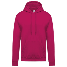 KARIBAN Férfi kapucnis pulóver, Kariban KA476, Fuchsia-XL