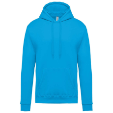 KARIBAN Férfi kapucnis pulóver, Kariban KA476, Hawaii Blue-XS