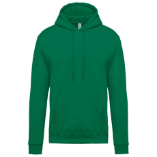 KARIBAN Férfi kapucnis pulóver, Kariban KA476, Kelly Green-3XL