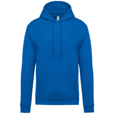 KARIBAN Férfi kapucnis pulóver, Kariban KA476, Light Royal Blue-S férfi pulóver, kardigán