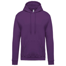 KARIBAN Férfi kapucnis pulóver, Kariban KA476, Purple-3XL