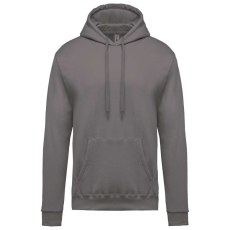 KARIBAN Férfi kapucnis pulóver, Kariban KA476, Storm Grey-2XL