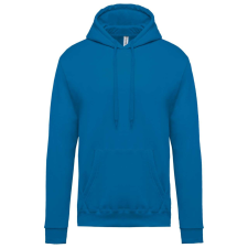 KARIBAN Férfi kapucnis pulóver, Kariban KA476, Tropical Blue-4XL férfi pulóver, kardigán