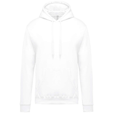 KARIBAN Férfi kapucnis pulóver, Kariban KA476, White-S