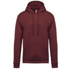 KARIBAN Férfi kapucnis pulóver, Kariban KA476, Wine-4XL férfi pulóver, kardigán