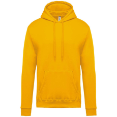 KARIBAN Férfi kapucnis pulóver, Kariban KA476, Yellow-3XL