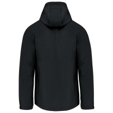 KARIBAN Férfi kapucnis softshell dzseki, Kariban KA413, Black-XL női dzseki, kabát
