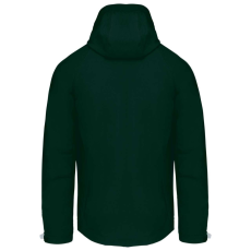 KARIBAN Férfi kapucnis softshell dzseki, Kariban KA413, Bottle Green-4XL