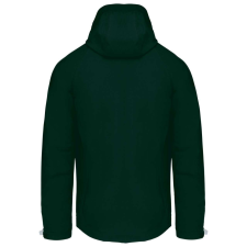 KARIBAN Férfi kapucnis softshell dzseki, Kariban KA413, Bottle Green-S férfi kabát, dzseki