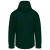 KARIBAN Férfi kapucnis softshell dzseki, Kariban KA413, Bottle Green-XL