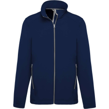 KARIBAN Férfi két rétegű softshell dzseki, Kariban KA424, Navy-XL férfi kabát, dzseki