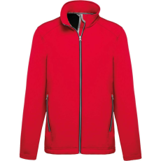 KARIBAN Férfi két rétegű softshell dzseki, Kariban KA424, Red-3XL