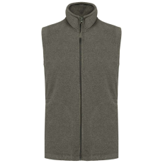 KARIBAN Férfi LUCA polár mellény, Kariban KA913, Green Marble Heather-M